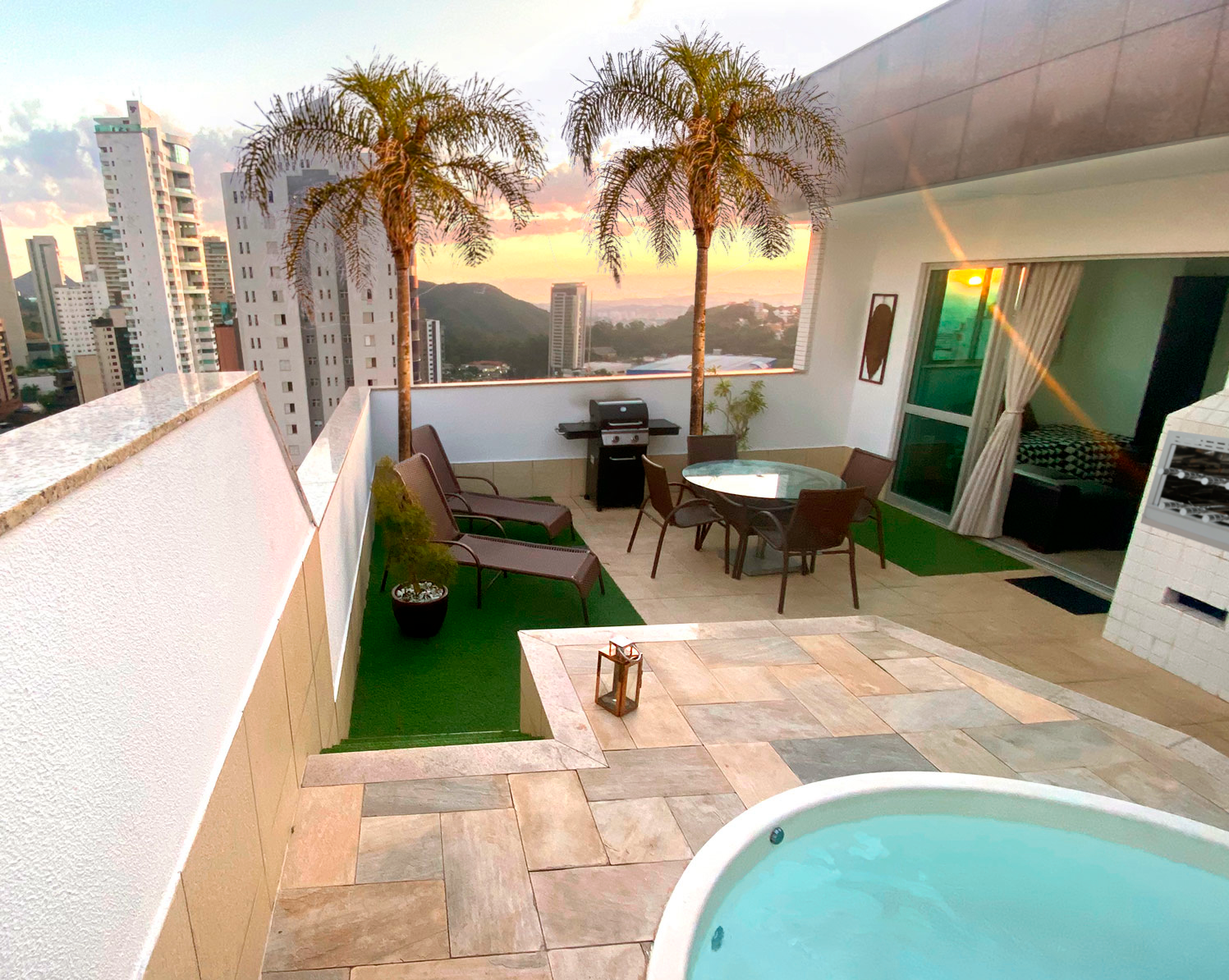 Cobertura Jacuzzi Belvedere